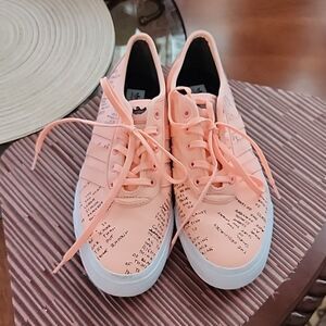 Adidas GONZ Adi Ease Coral Pink Skateboard Shoes Men